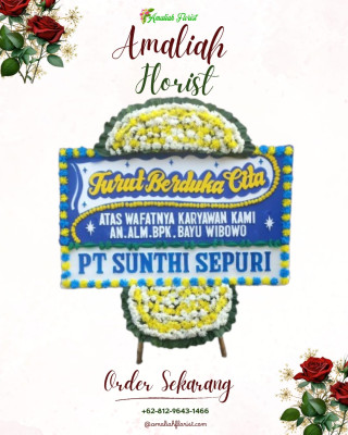 Papan Bunga Duka di Batu Putuk
